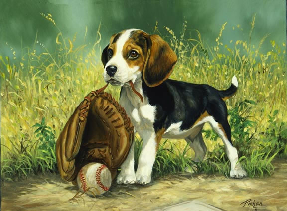 http://www.lindapicken.com/dogs/images/Beagle%20and%20Mitt_jpg.jpg